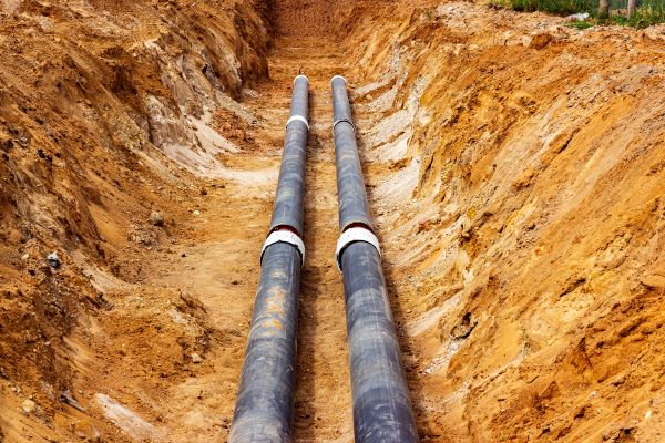 Cost of Water Line Trenching in Bryan