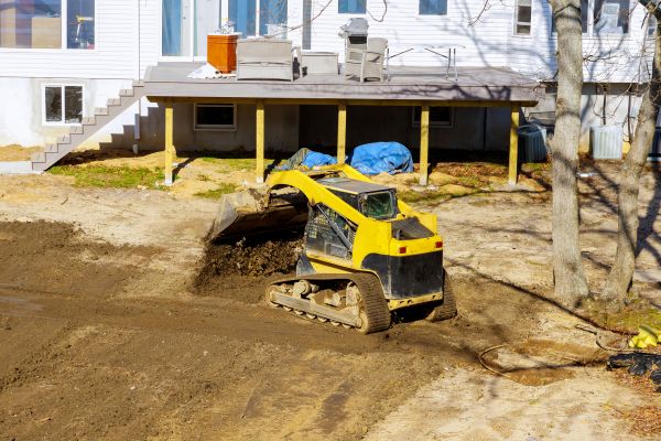Backyard Grading Service in Bryan