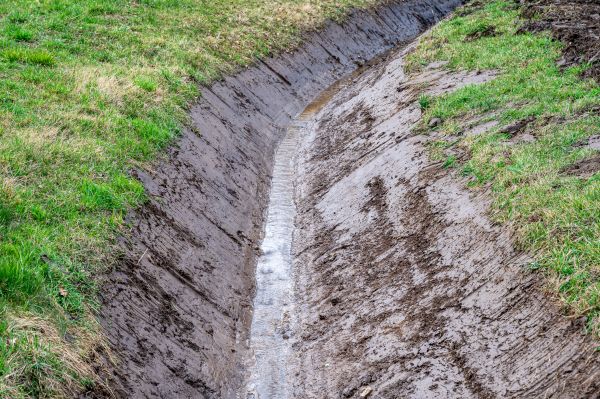 Cost of Drainage Ditch Construction in Bryan