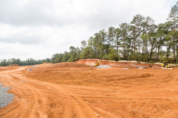 Backyard Leveling in Bryan
