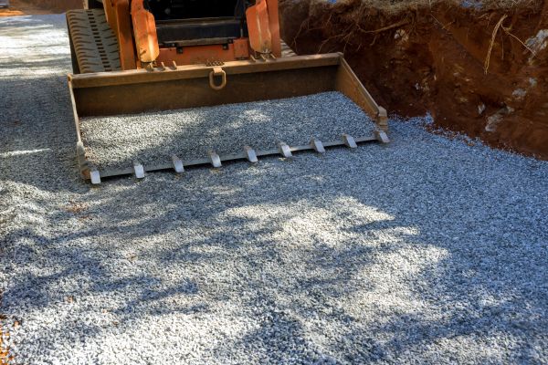 Gravel Driveway Rut Repair in Bryan