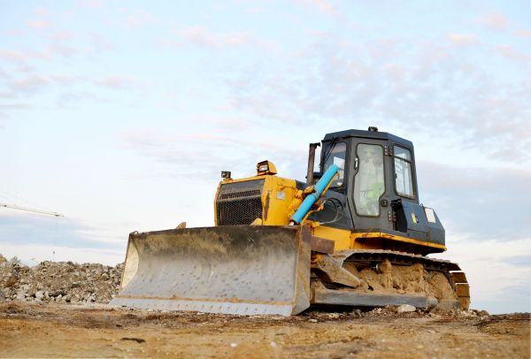 Bulldozer Land Excavation in Bryan