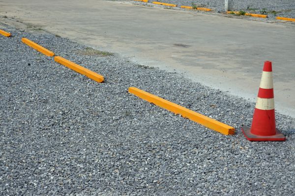 Parking Lot Gravel Repair in Bryan