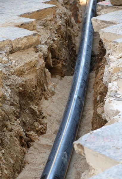 Drainpipe Trenching in Bryan