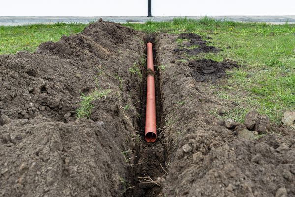 Gutter Trenching in Bryan