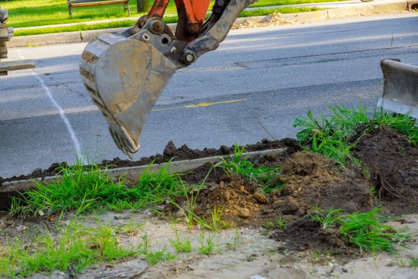 Cost of Sewer Line Trenching in Bryan