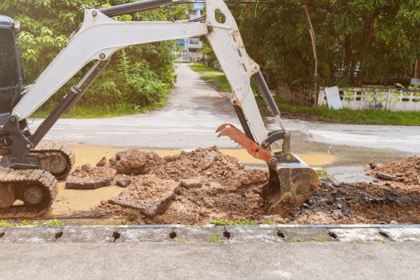 Cost of Water Line Excavation in Bryan