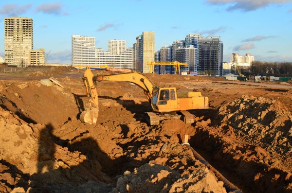 Drain Field Excavation in Bryan