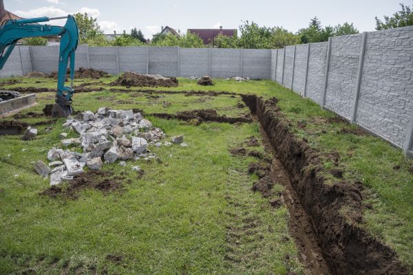 Footer Trenching in Bryan