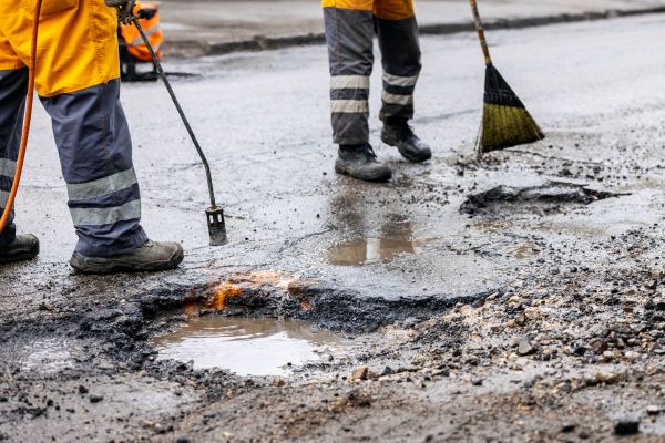Cost of Gravel Pothole Repair in Bryan